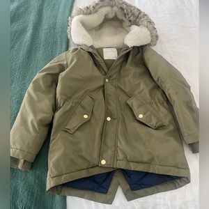 Crew Cuts Boys fishtail parka with PrimaLoft, Size 10
